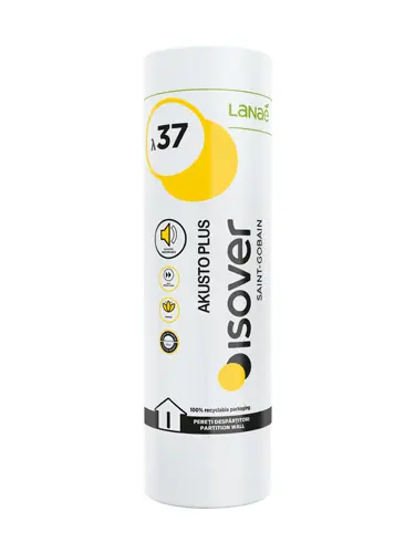 ISOVER Akusto Plus стъклена минерална вата за топлоизолация