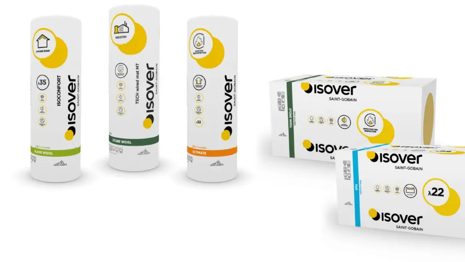 Isover Нови опаковки Isover Нови опаковки