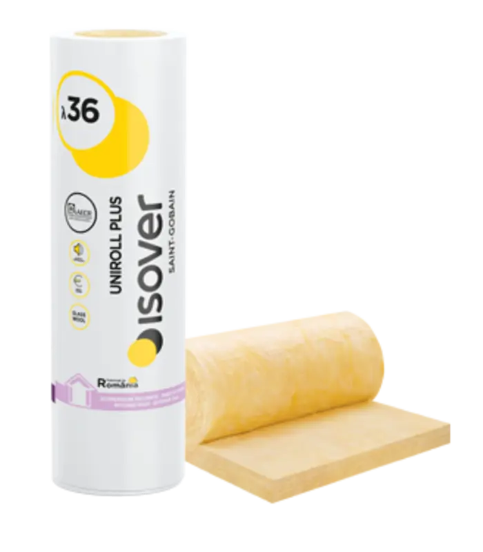ISOVER Uniroll Plus стъклена вата